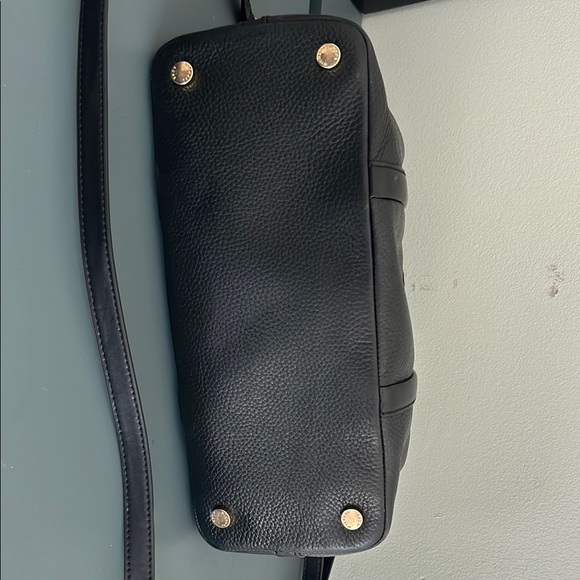 Michael Kors Black Leather Satchel EUC - Picture 8 of 8